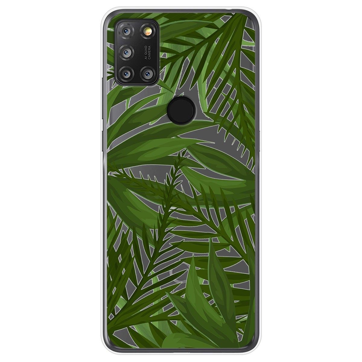 Funda Gel Transparente para Alcatel 3X 4CAM diseño Jungla Dibujos