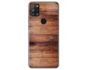 Funda Gel Tpu para Alcatel 3X 4CAM diseño Madera 02 Dibujos