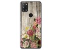 Funda Gel Tpu para Alcatel 3X 4CAM diseño Madera 08 Dibujos