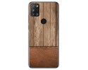 Funda Gel Tpu para Alcatel 3X 4CAM diseño Madera 09 Dibujos