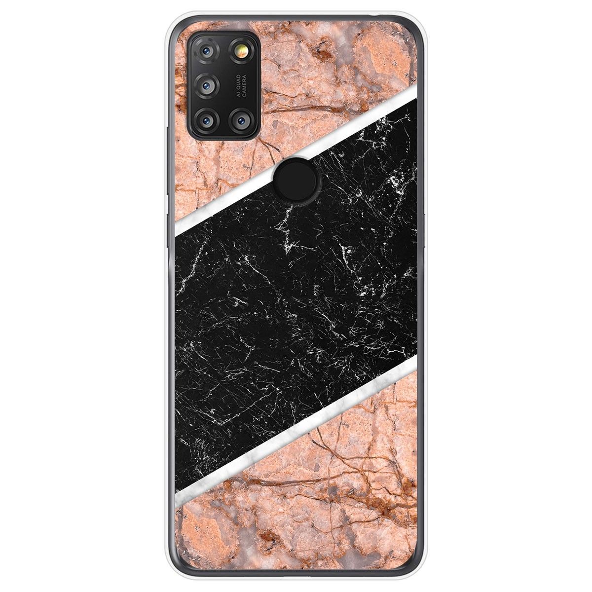 Funda Gel Tpu para Alcatel 3X 4CAM diseño Mármol 07 Dibujos