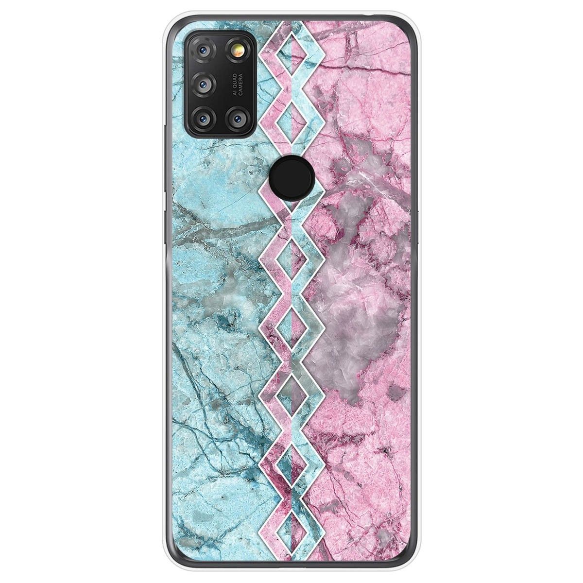 Funda Gel Tpu para Alcatel 3X 4CAM diseño Mármol 08 Dibujos