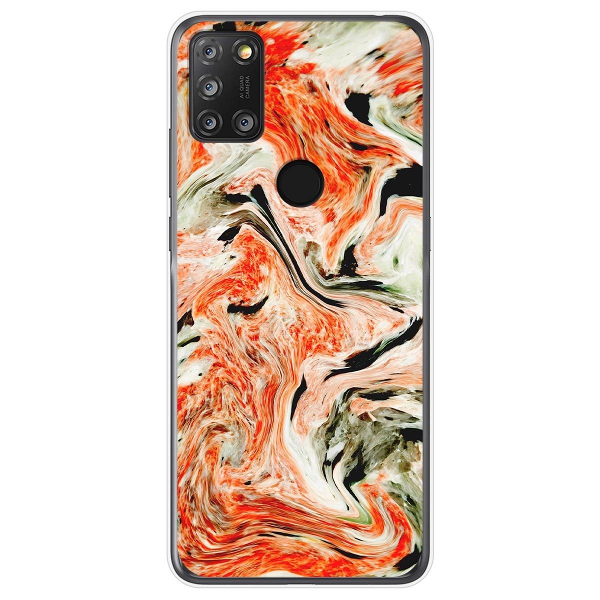 Funda Gel Tpu para Alcatel 3X 4CAM diseño Mármol 12 Dibujos