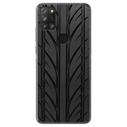 Funda Gel Tpu para Alcatel 3X 4CAM diseño Neumatico Dibujos