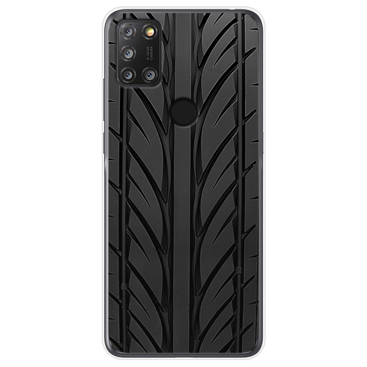 Funda Gel Tpu para Alcatel 3X 4CAM diseño Neumatico Dibujos