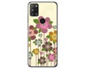 Funda Gel Tpu para Alcatel 3X 4CAM diseño Primavera En Flor Dibujos