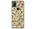 Funda Gel Tpu para Alcatel 3X 4CAM diseño Sand Camuflaje Dibujos