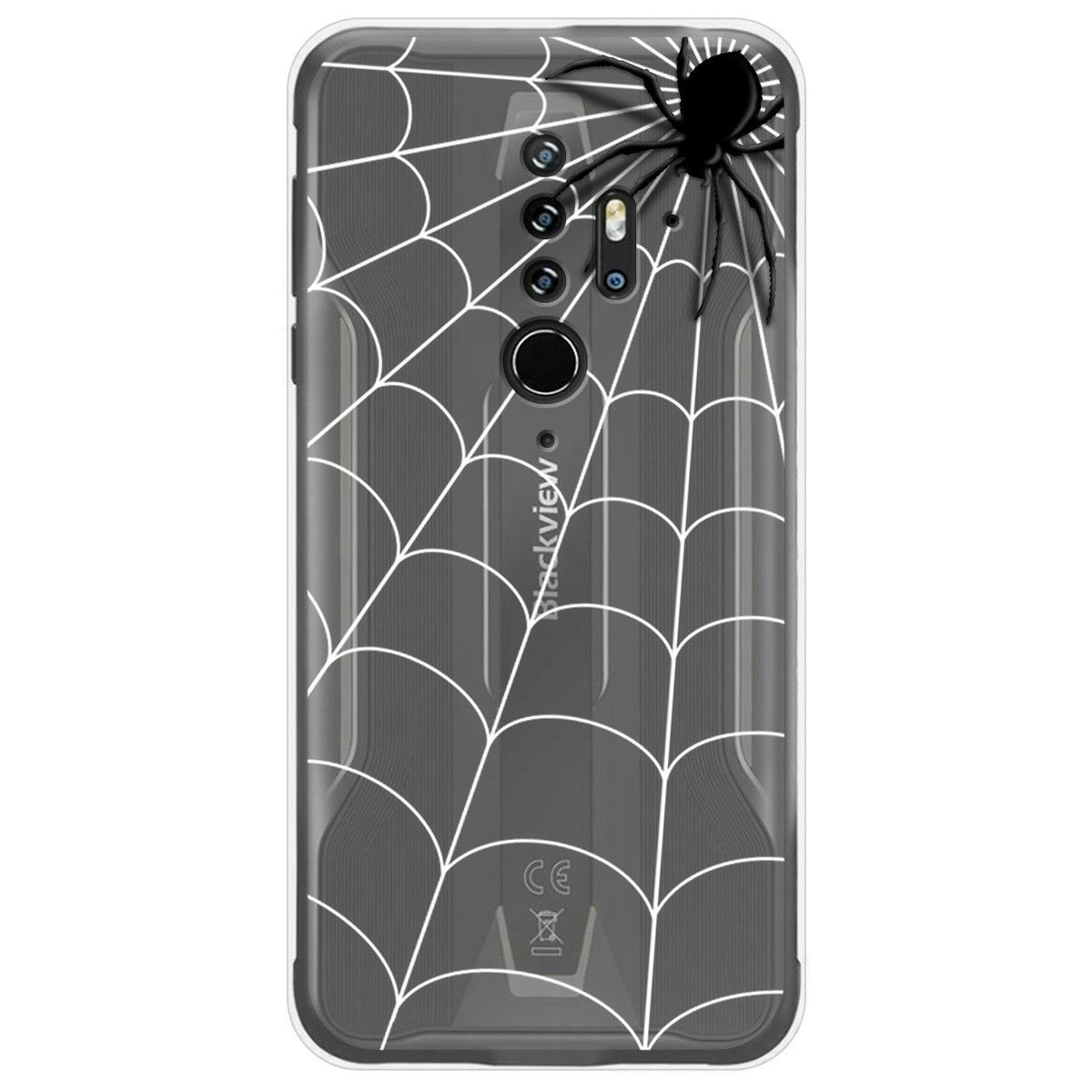 Funda Gel Transparente para Blackview BV6300 Pro diseño Araña Dibujos