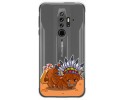 Funda Gel Transparente para Blackview BV6300 Pro diseño Bufalo Dibujos