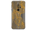 Funda Gel Transparente para Blackview BV6300 Pro diseño Hojas Dibujos
