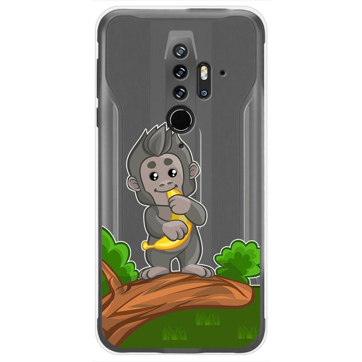Funda Gel Transparente para Blackview BV6300 Pro diseño Mono Dibujos