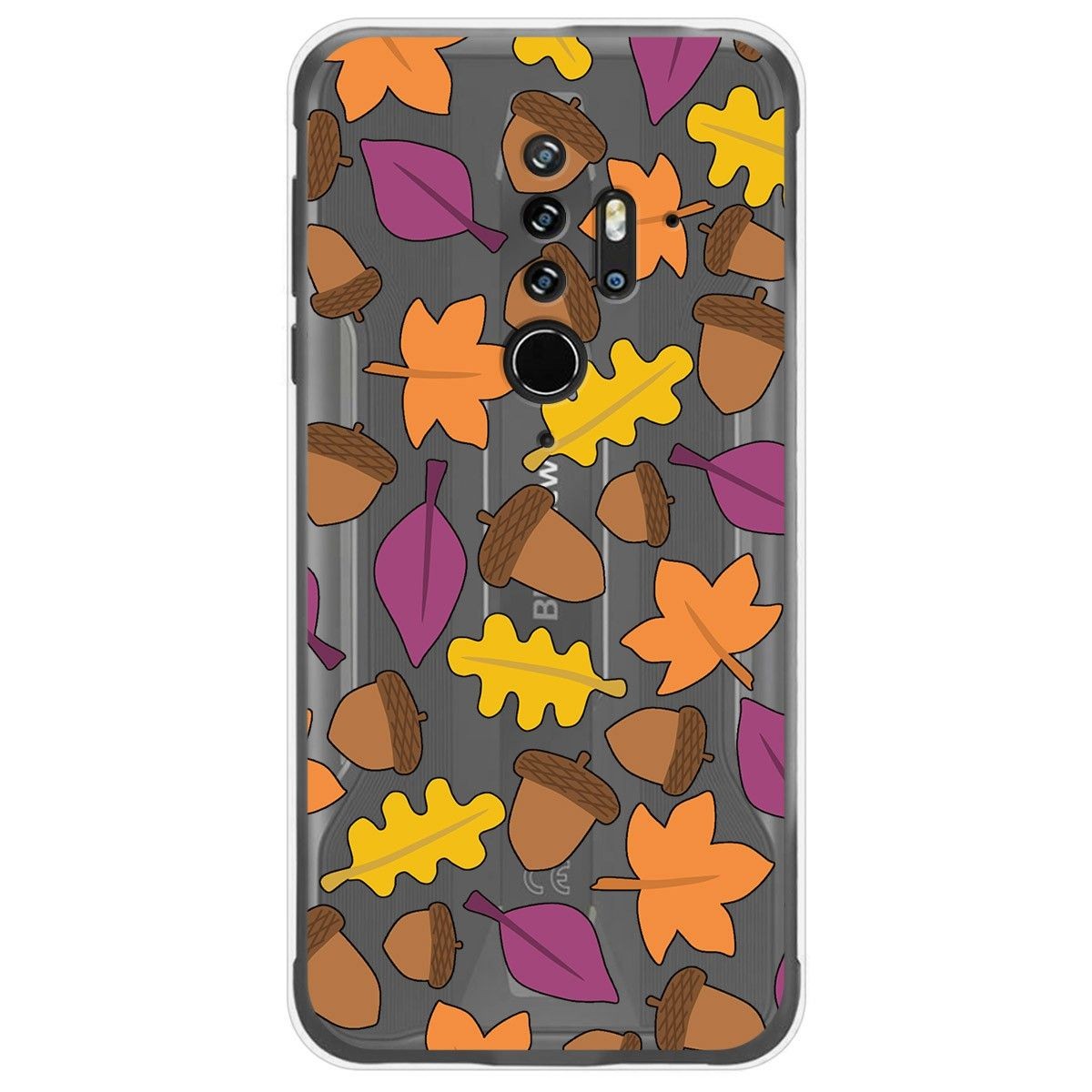 Funda Gel Transparente para Blackview BV6300 Pro diseño Otoño Dibujos