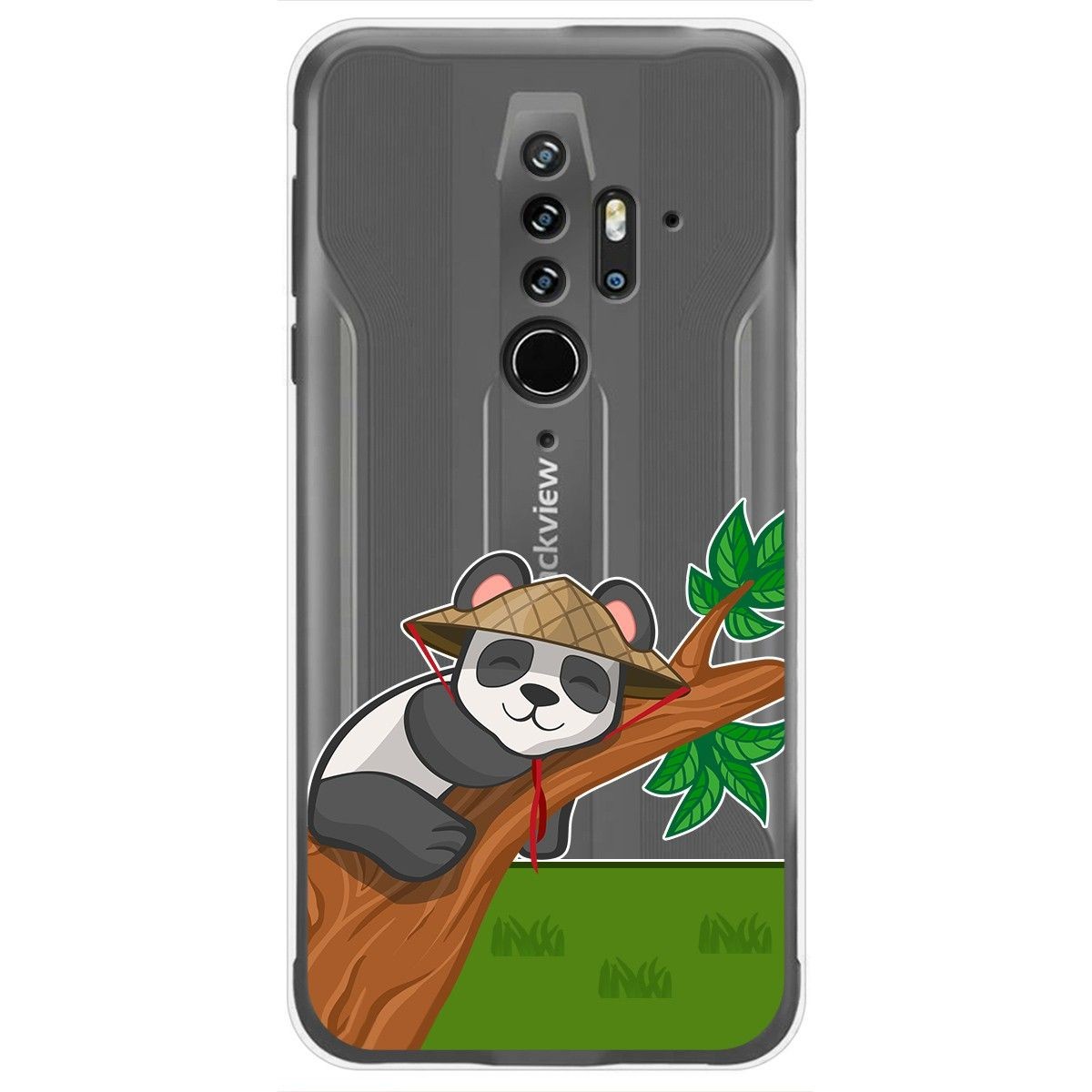 Funda Gel Transparente para Blackview BV6300 Pro diseño Panda Dibujos