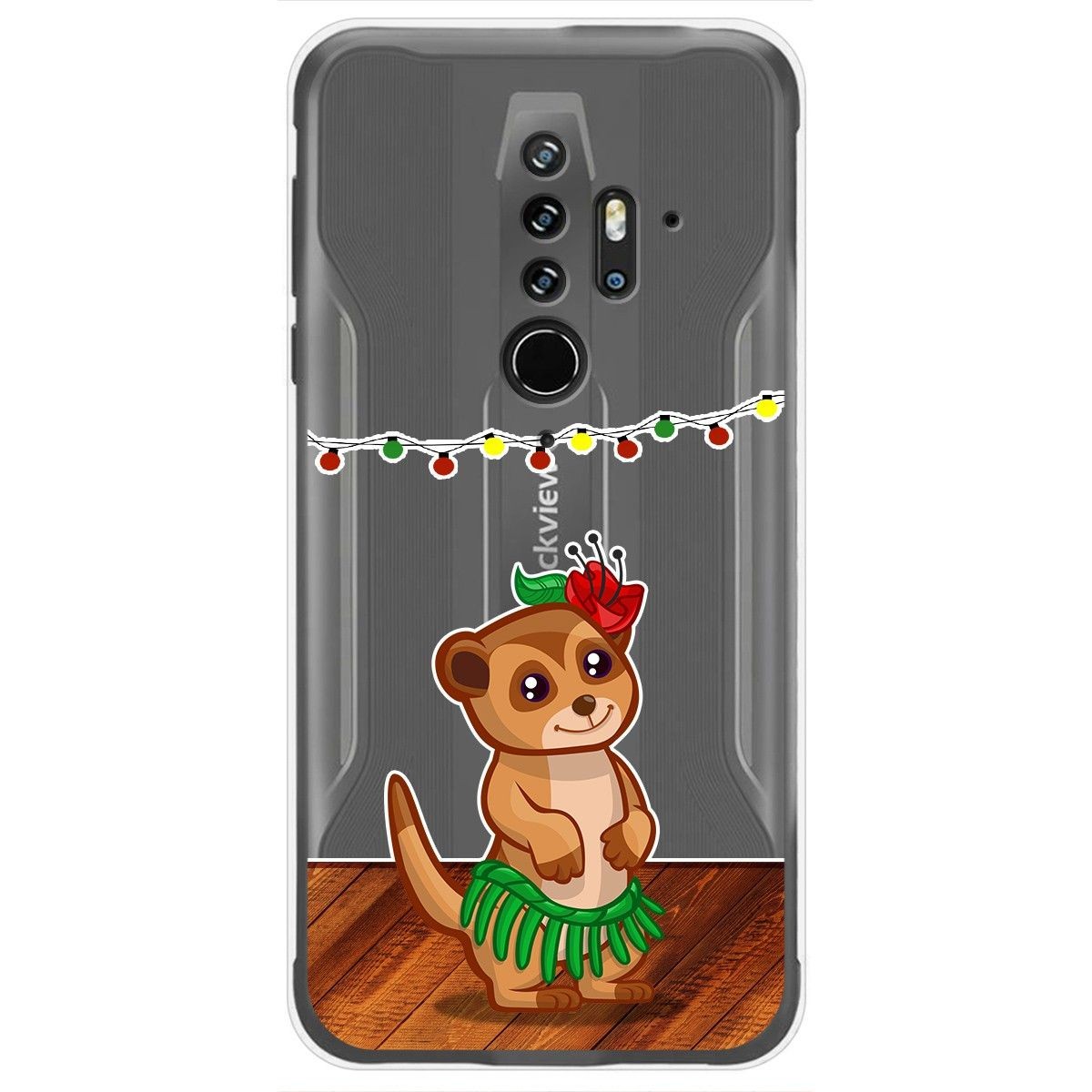 Funda Gel Transparente para Blackview BV6300 Pro diseño Suricata Dibujos