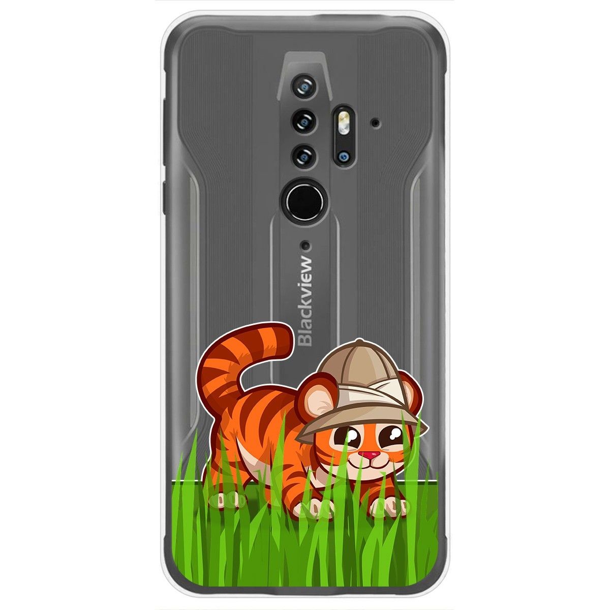 Funda Gel Transparente para Blackview BV6300 Pro diseño Tigre Dibujos