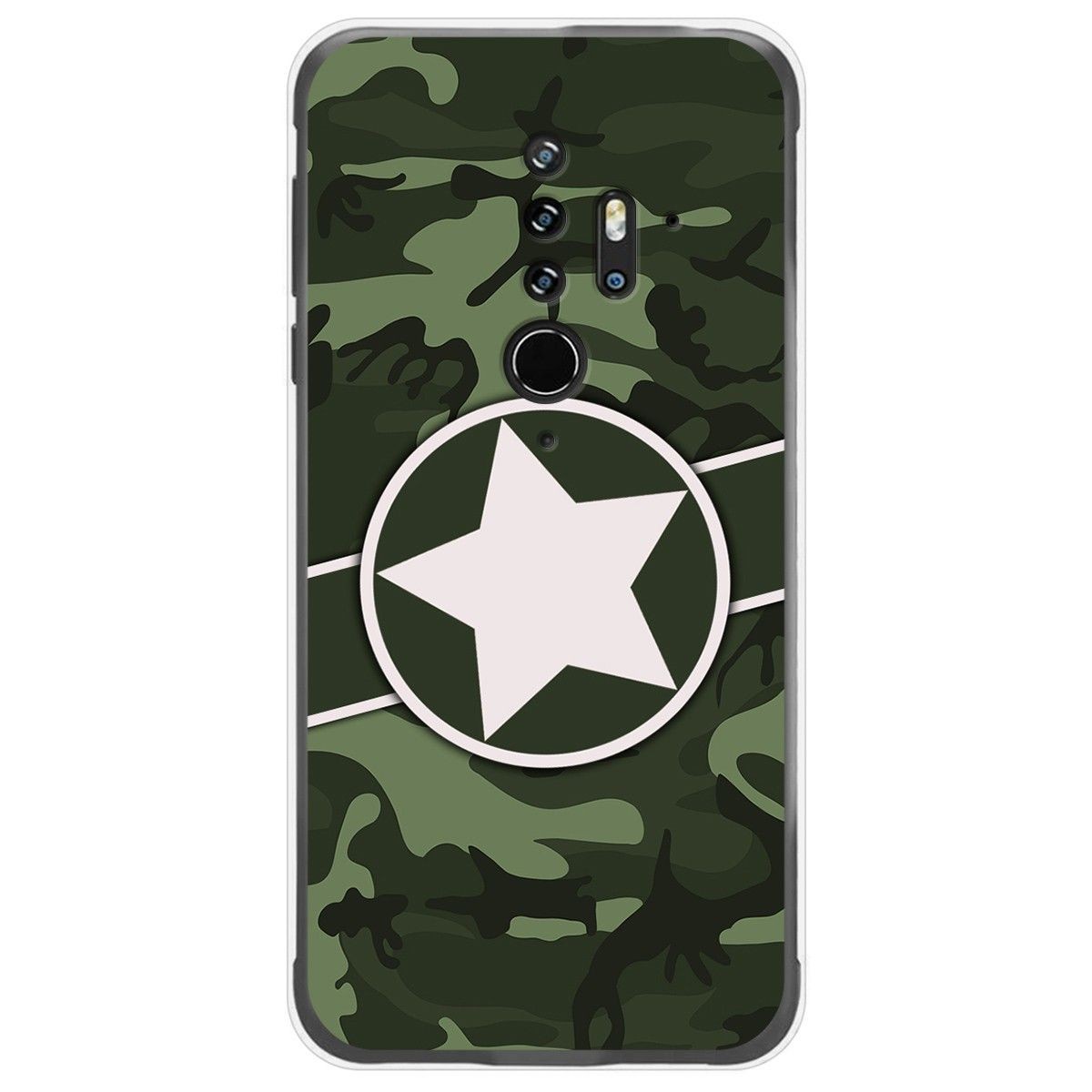 Funda Gel Tpu para Blackview BV6300 Pro diseño Camuflaje 01 Dibujos