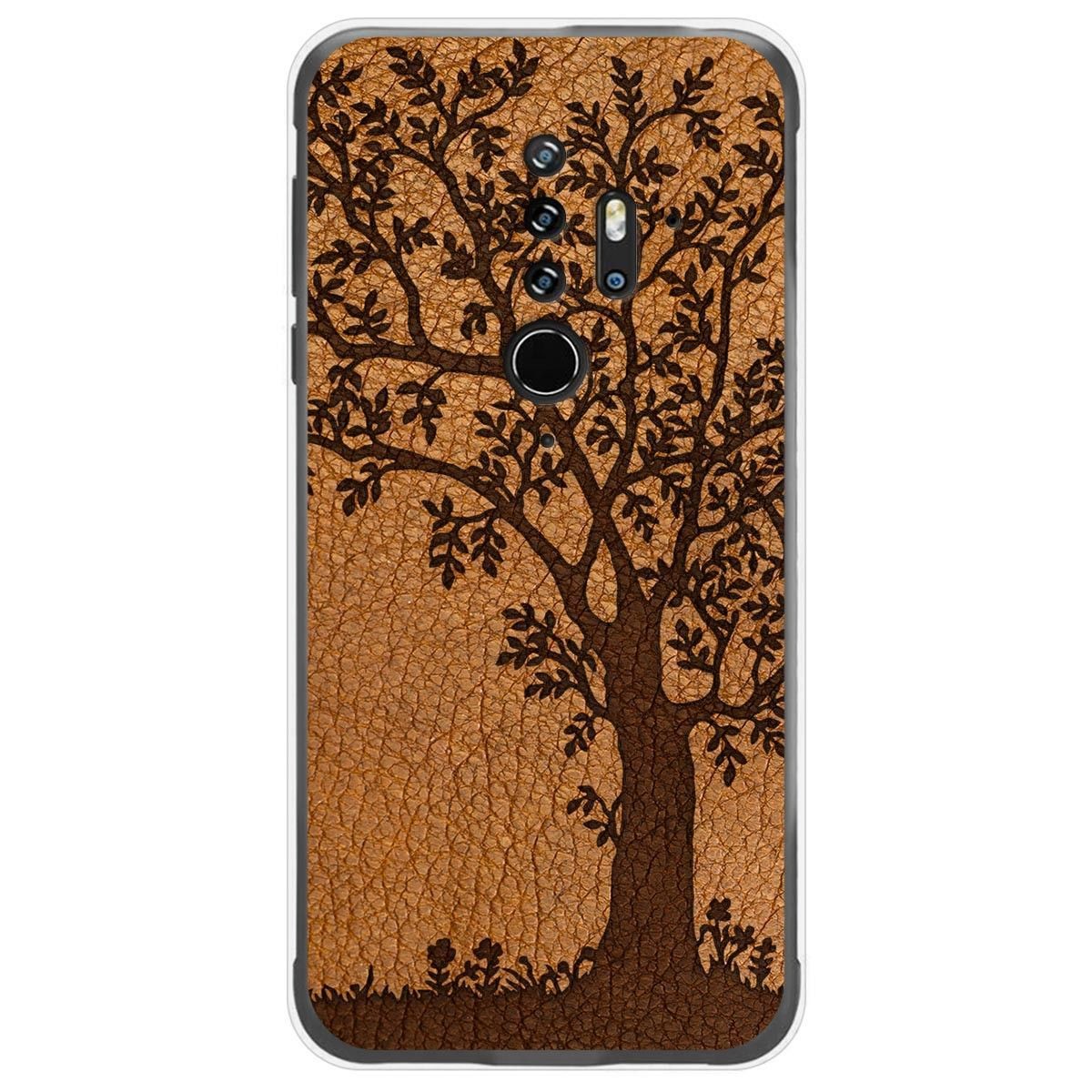 Funda Gel Tpu para Blackview BV6300 Pro diseño Cuero 03 Dibujos