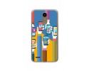 Funda Gel Tpu para Lg K10 2017 Diseño Apps Dibujos