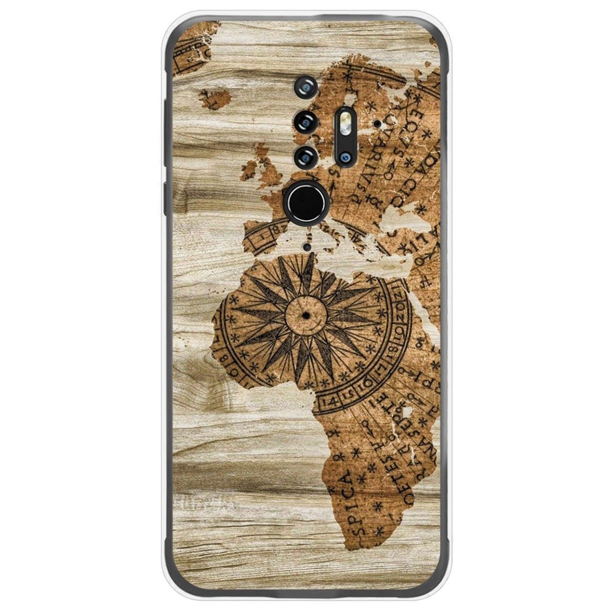 Funda Gel Tpu para Blackview BV6300 Pro diseño Madera 07 Dibujos
