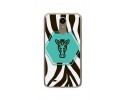 Funda Gel Tpu para Lg K10 2017 Diseño Cebra Dibujos
