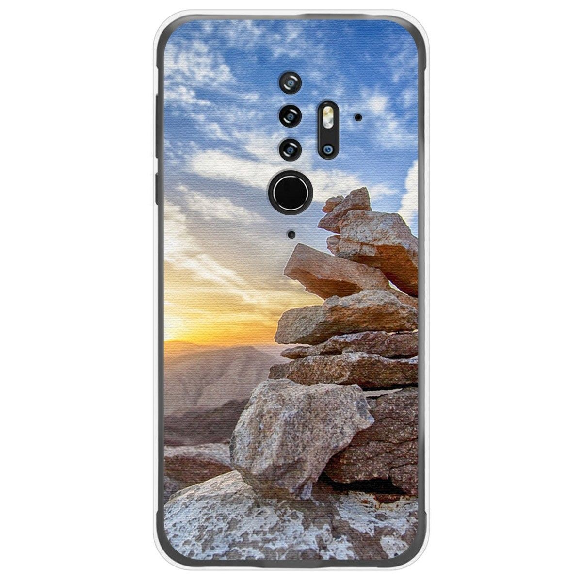 Funda Gel Tpu para Blackview BV6300 Pro diseño Sunset Dibujos