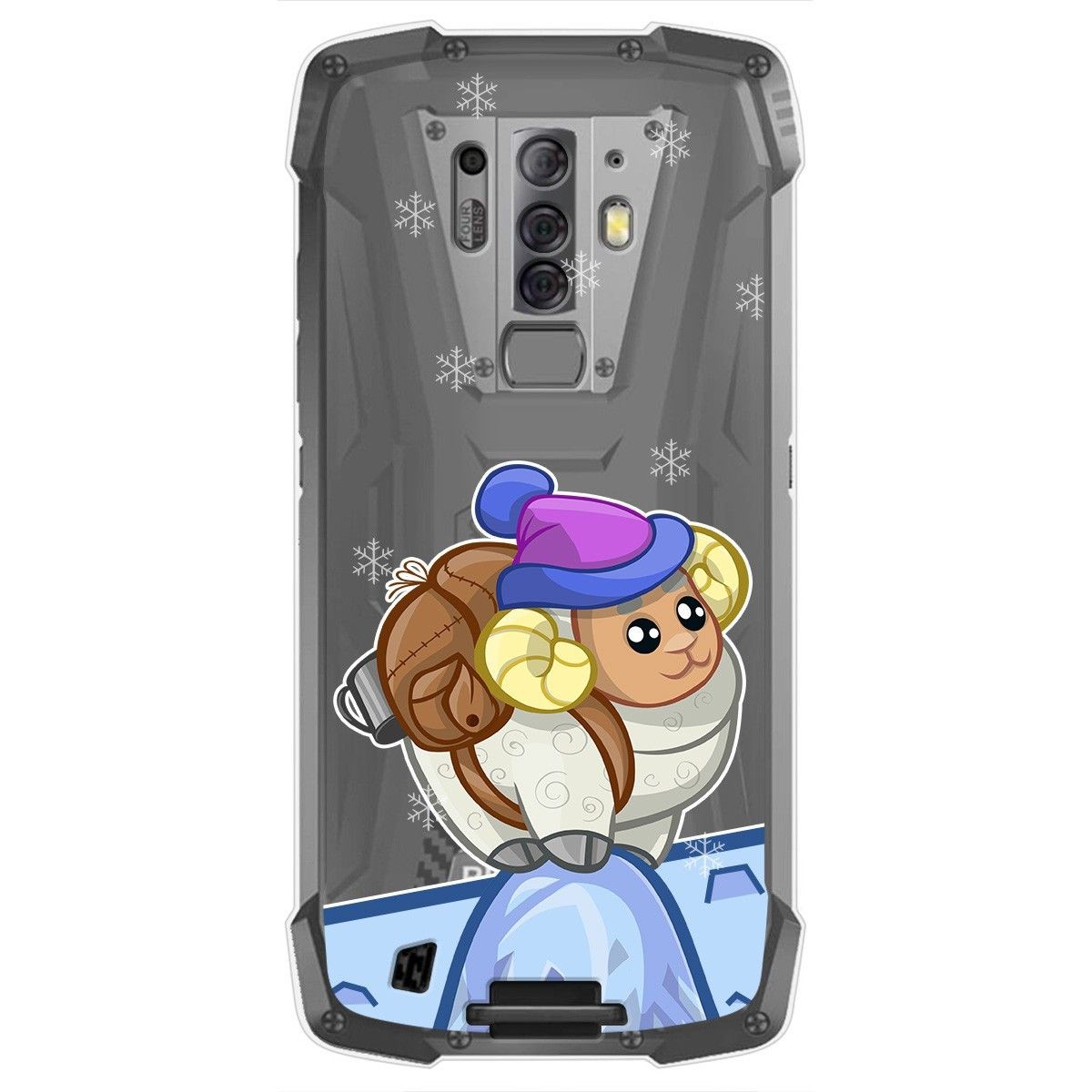 Funda Gel Transparente para Blackview BV6900 / BV6900 Pro diseño Cabra Dibujos