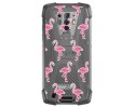 Funda Gel Transparente para Blackview BV6900 / BV6900 Pro diseño Flamenco Dibujos
