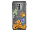 Funda Gel Transparente para Blackview BV6900 / BV6900 Pro diseño Jirafa Dibujos
