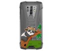 Funda Gel Transparente para Blackview BV6900 / BV6900 Pro diseño Panda Dibujos