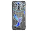 Funda Gel Transparente para Blackview BV6900 / BV6900 Pro diseño Plumas Dibujos