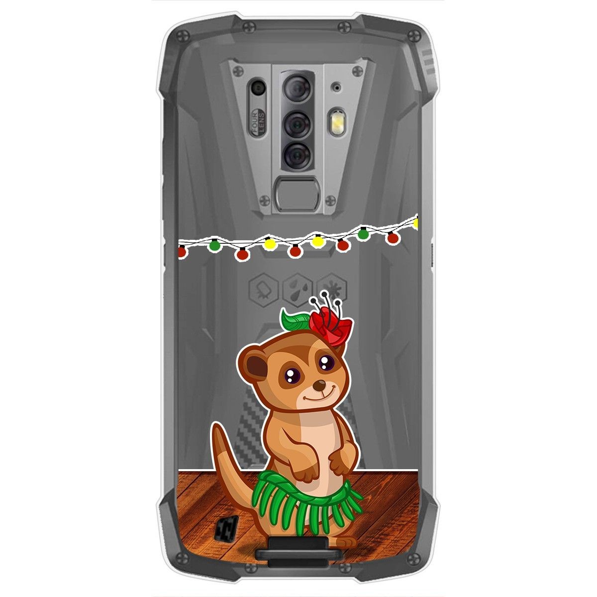 Funda Gel Transparente para Blackview BV6900 / BV6900 Pro diseño Suricata Dibujos