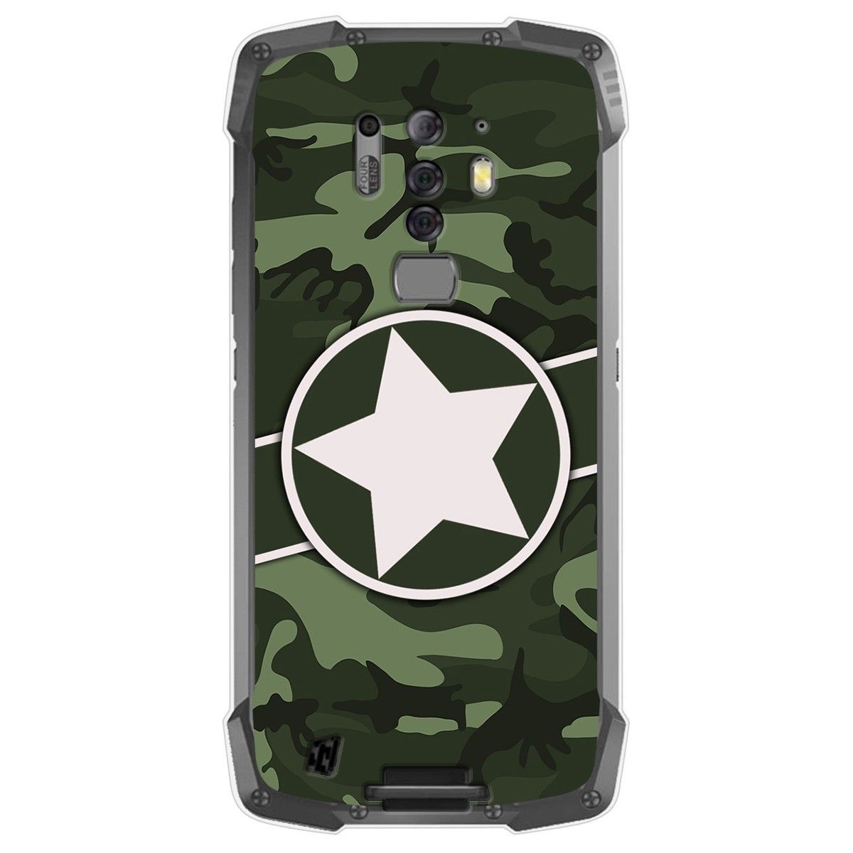 Funda Gel Tpu para Blackview BV6900 / BV6900 Pro diseño Camuflaje 01 Dibujos