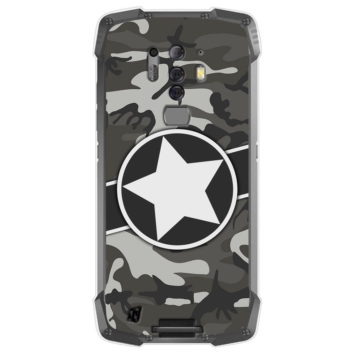 Funda Gel Tpu para Blackview BV6900 / BV6900 Pro diseño Camuflaje 02 Dibujos