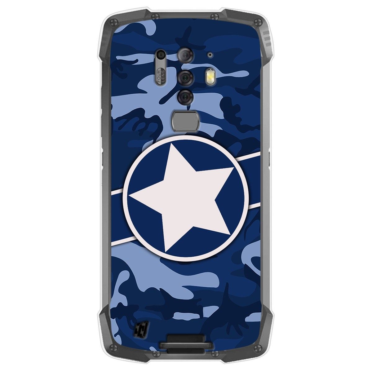 Funda Gel Tpu para Blackview BV6900 / BV6900 Pro diseño Camuflaje 03 Dibujos