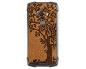 Funda Gel Tpu para Blackview BV6900 / BV6900 Pro diseño Cuero 03 Dibujos