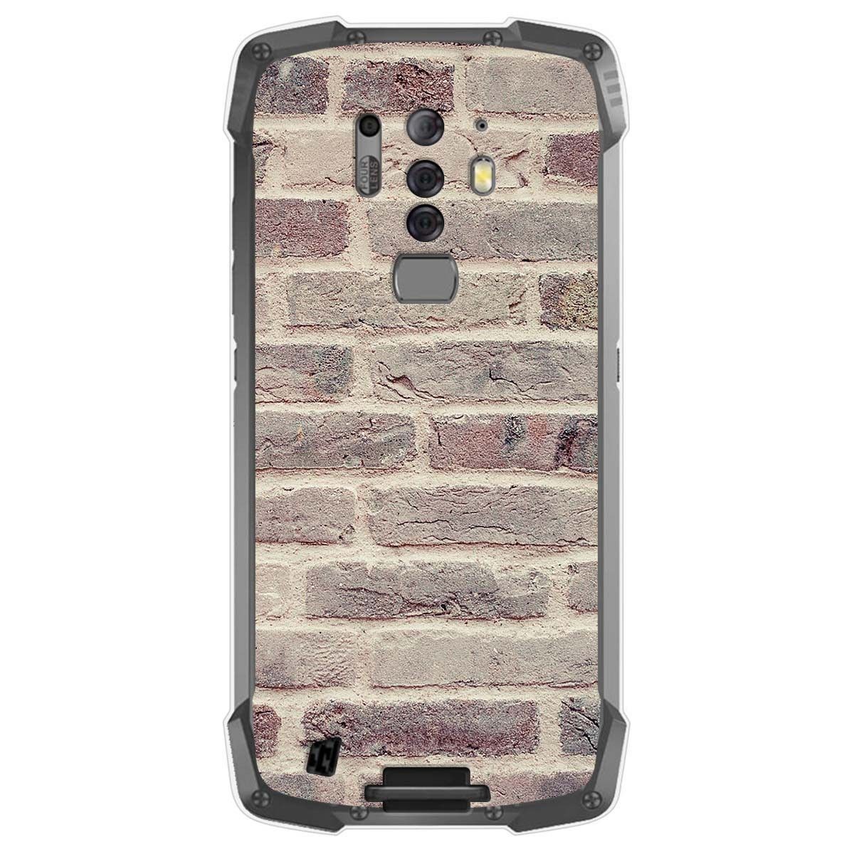Funda Gel Tpu para Blackview BV6900 / BV6900 Pro diseño Ladrillo 01 Dibujos