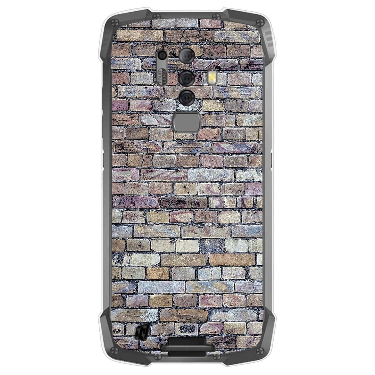 Funda Gel Tpu para Blackview BV6900 / BV6900 Pro diseño Ladrillo 02 Dibujos