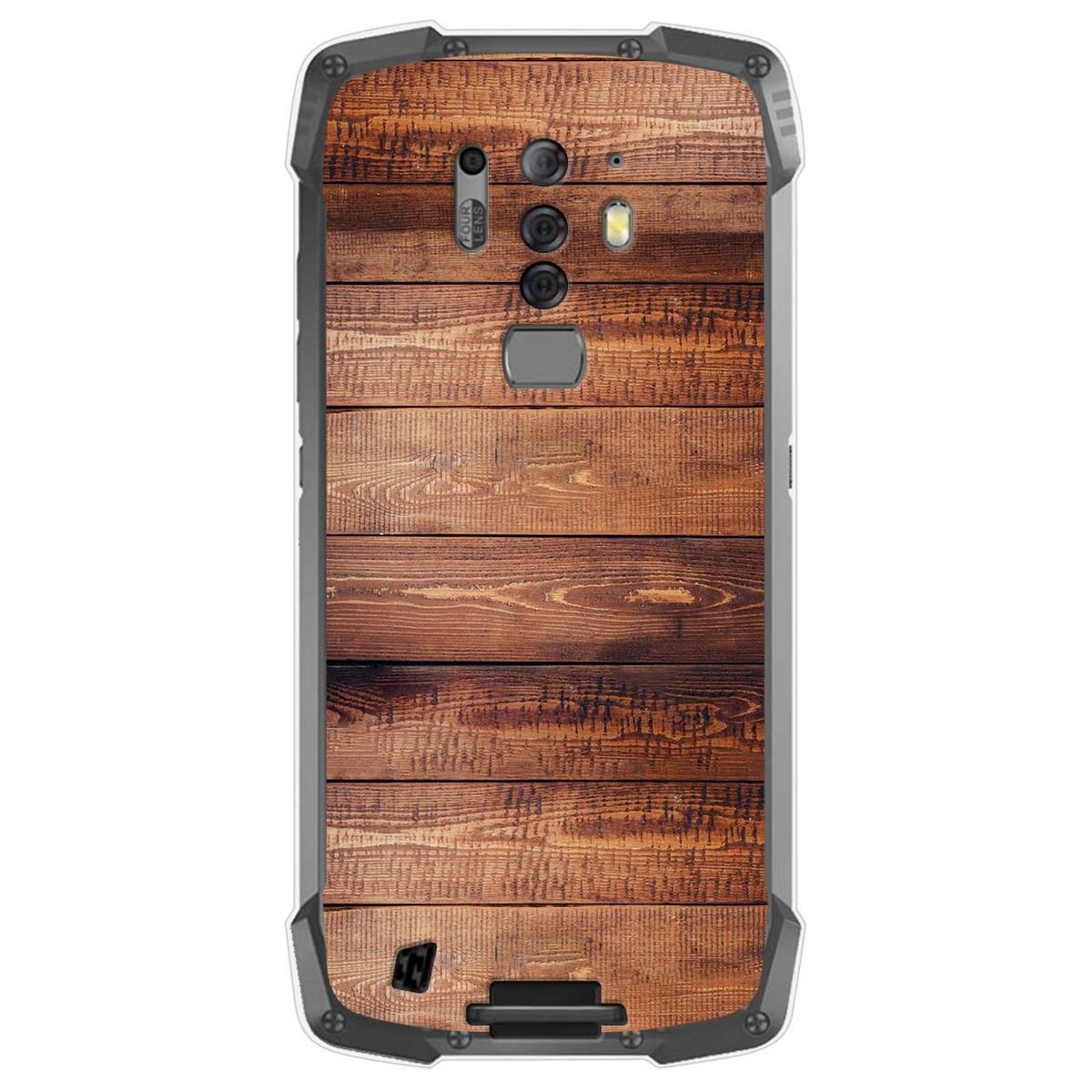 Funda Gel Tpu para Blackview BV6900 / BV6900 Pro diseño Madera 02 Dibujos