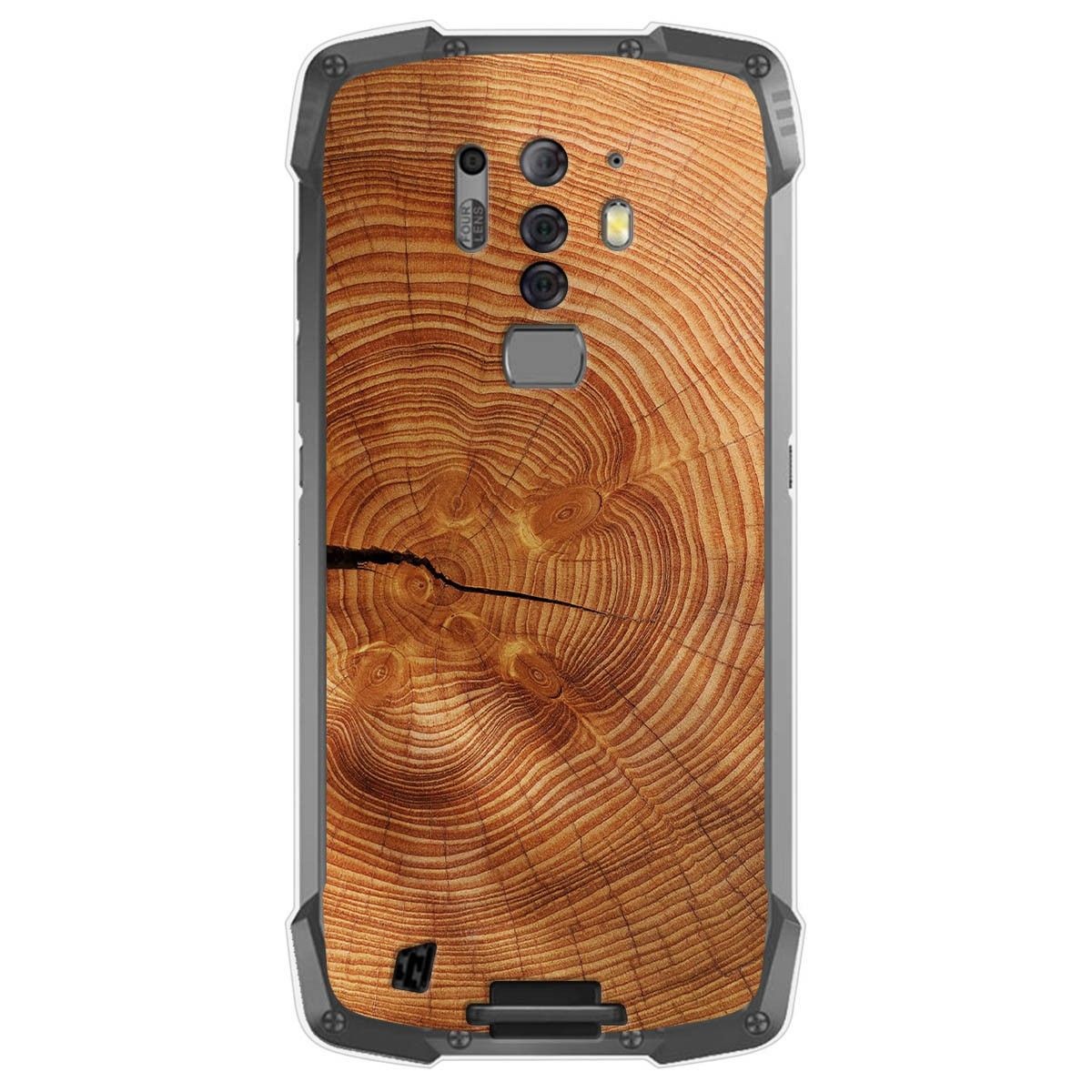 Funda Gel Tpu para Blackview BV6900 / BV6900 Pro diseño Madera 04 Dibujos