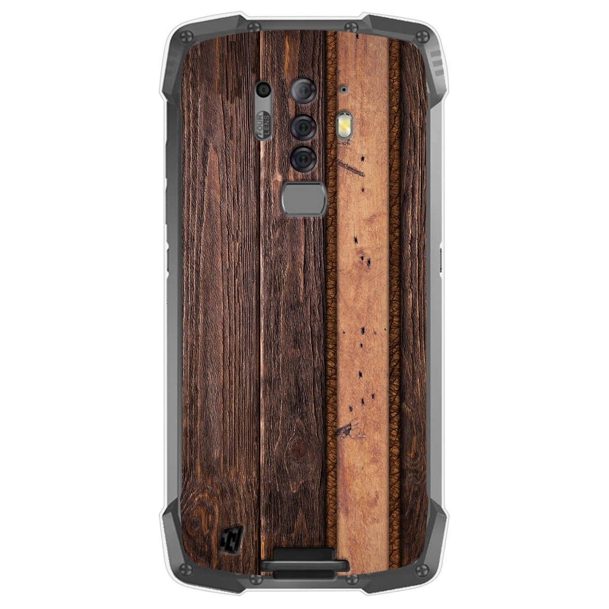 Funda Gel Tpu para Blackview BV6900 / BV6900 Pro diseño Madera 05 Dibujos