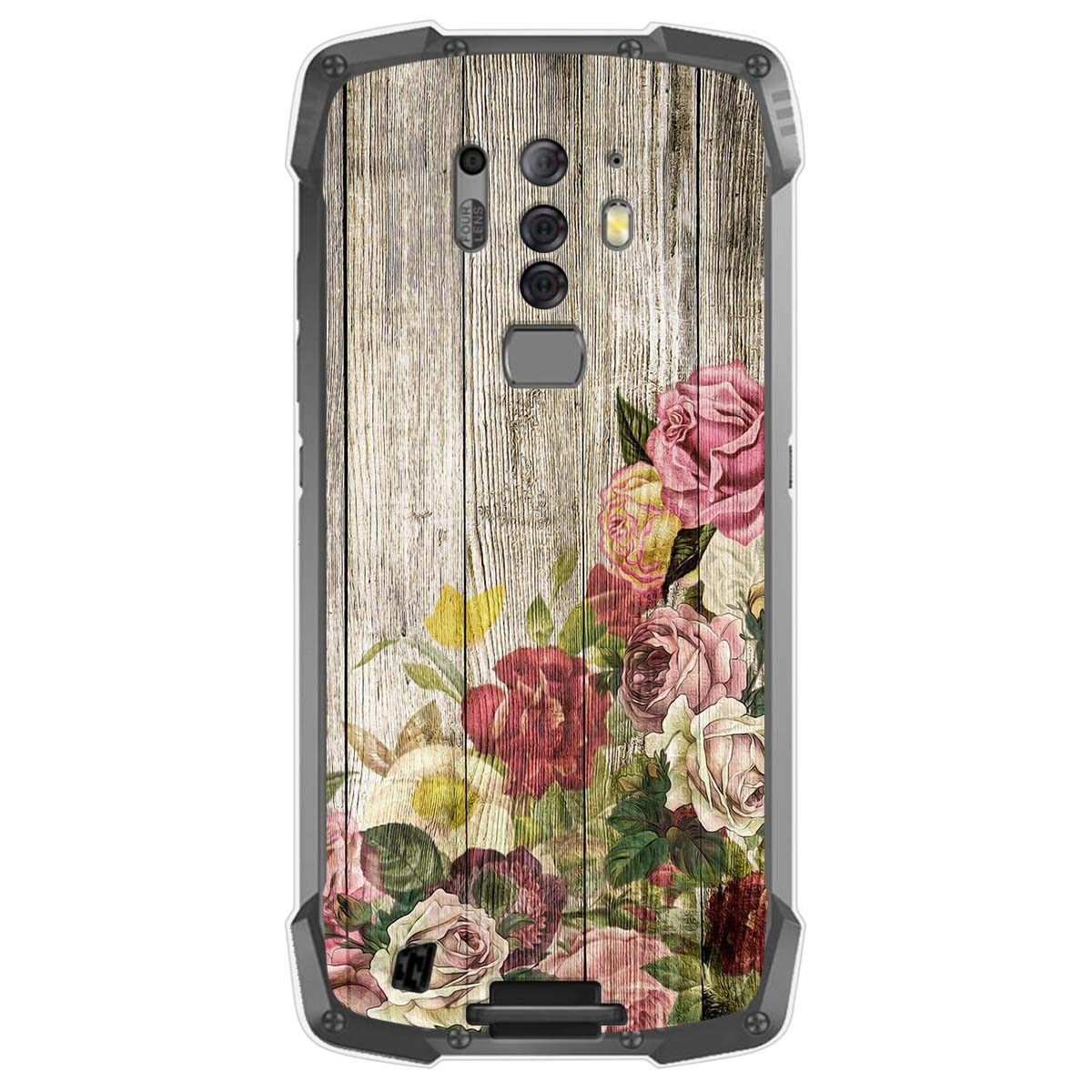 Funda Gel Tpu para Blackview BV6900 / BV6900 Pro diseño Madera 08 Dibujos