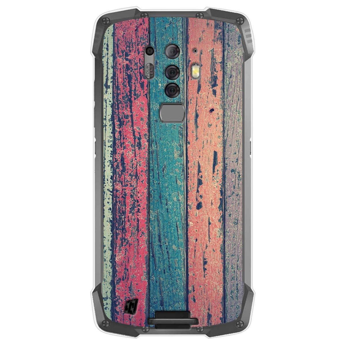 Funda Gel Tpu para Blackview BV6900 / BV6900 Pro diseño Madera 10 Dibujos