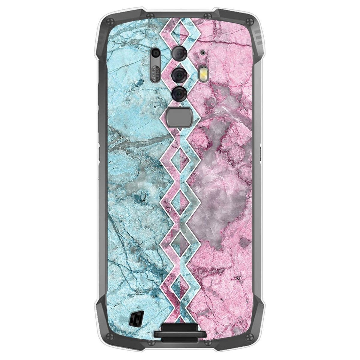 Funda Gel Tpu para Blackview BV6900 / BV6900 Pro diseño Mármol 08 Dibujos