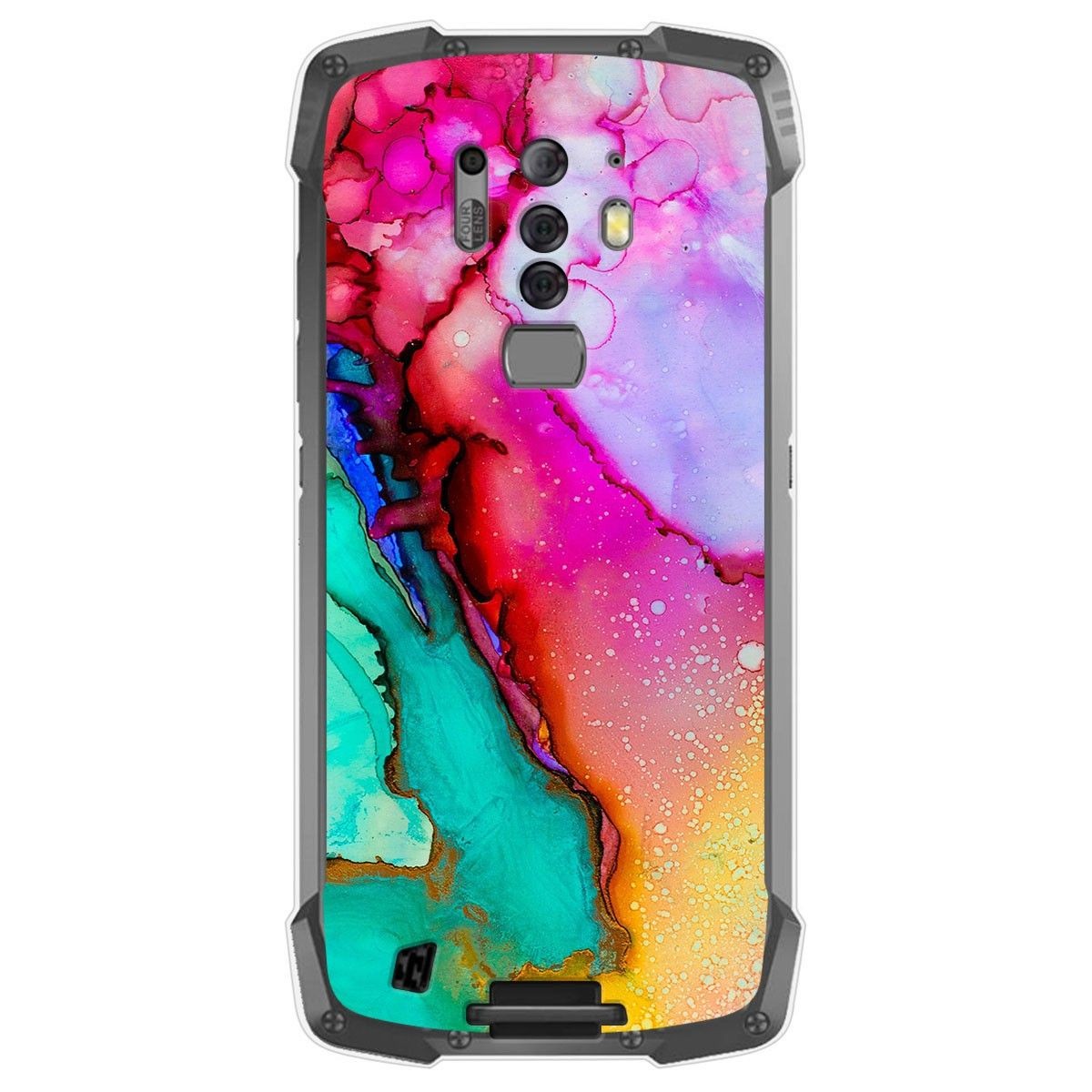 Funda Gel Tpu para Blackview BV6900 / BV6900 Pro diseño Mármol 15 Dibujos