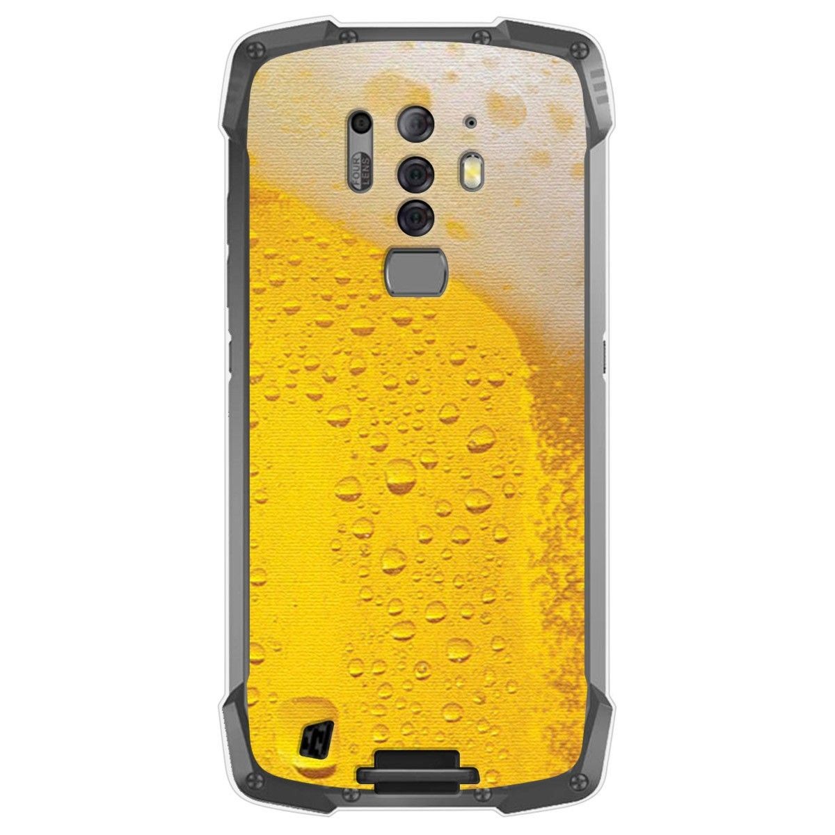 Funda Gel Tpu para Blackview BV6900 / BV6900 Pro diseño Cerveza Dibujos