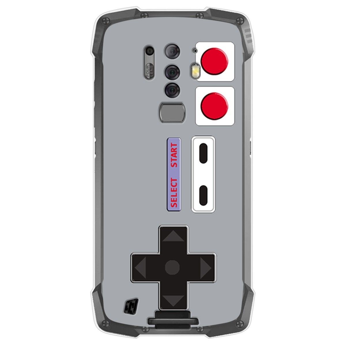 Funda Gel Tpu para Blackview BV6900 / BV6900 Pro diseño Consola Dibujos