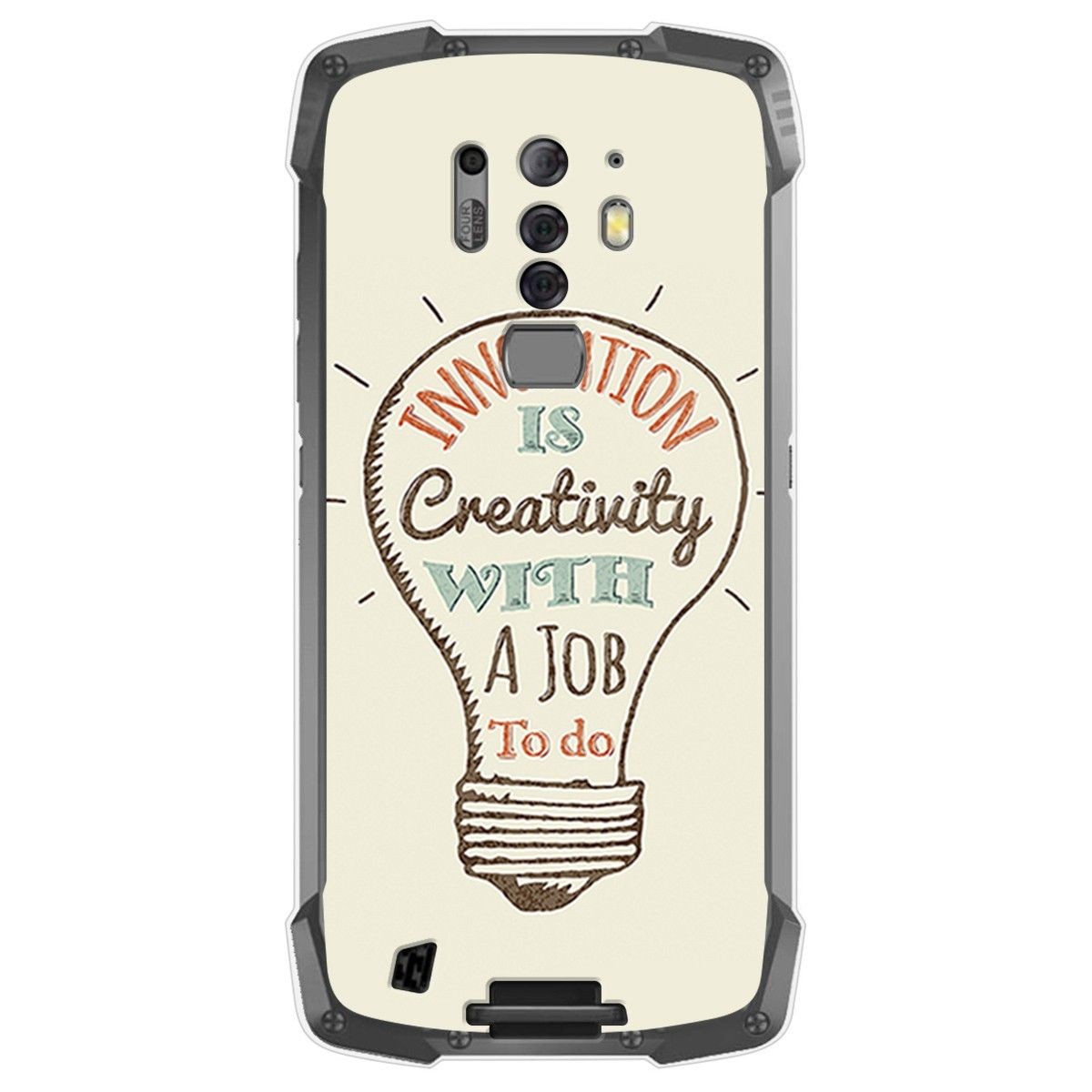 Funda Gel Tpu para Blackview BV6900 / BV6900 Pro diseño Creativity Dibujos