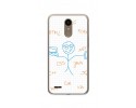 Funda Gel Tpu para Lg K10 2017 Diseño Informatico Dibujos