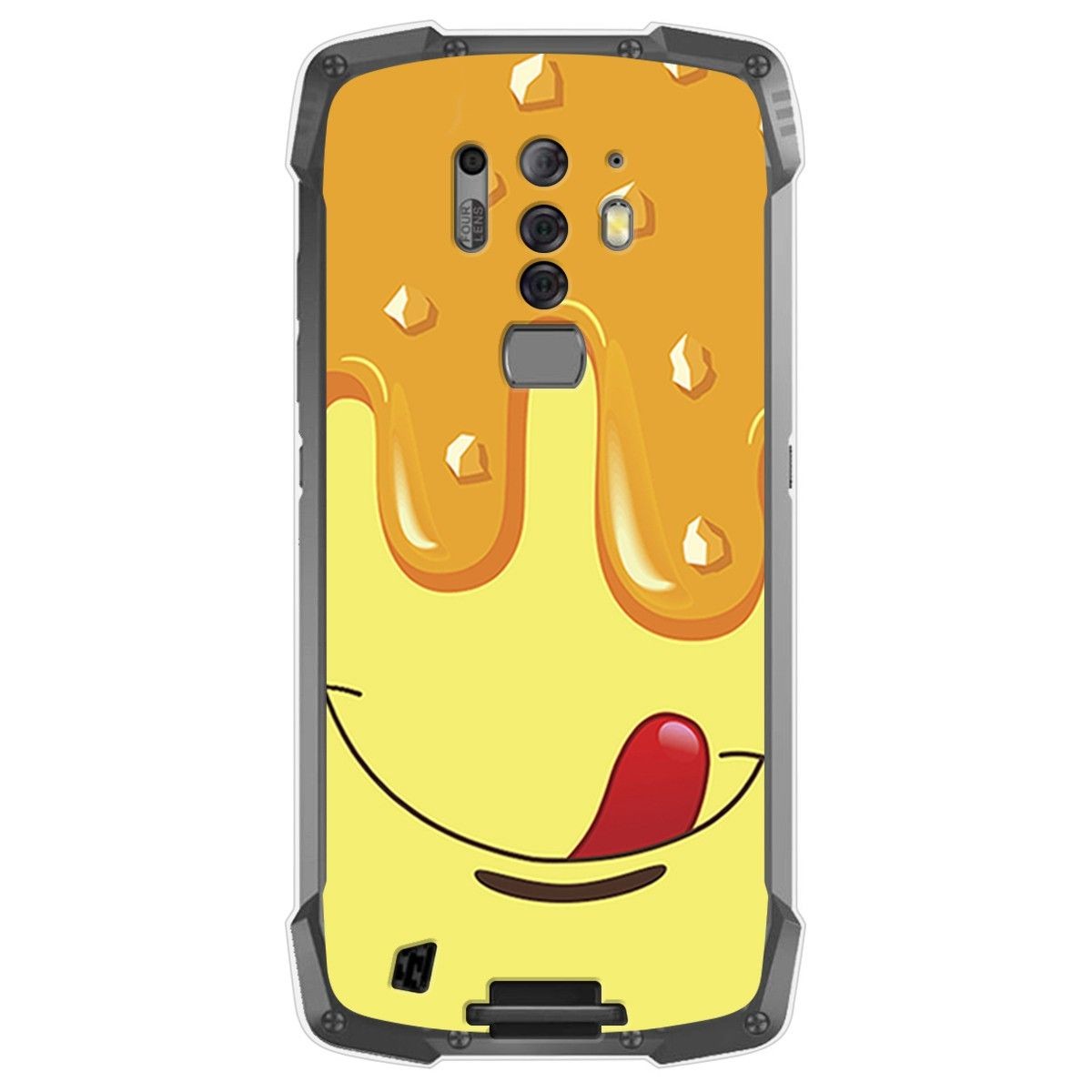 Funda Gel Tpu para Blackview BV6900 / BV6900 Pro diseño Helado Vainilla Dibujos