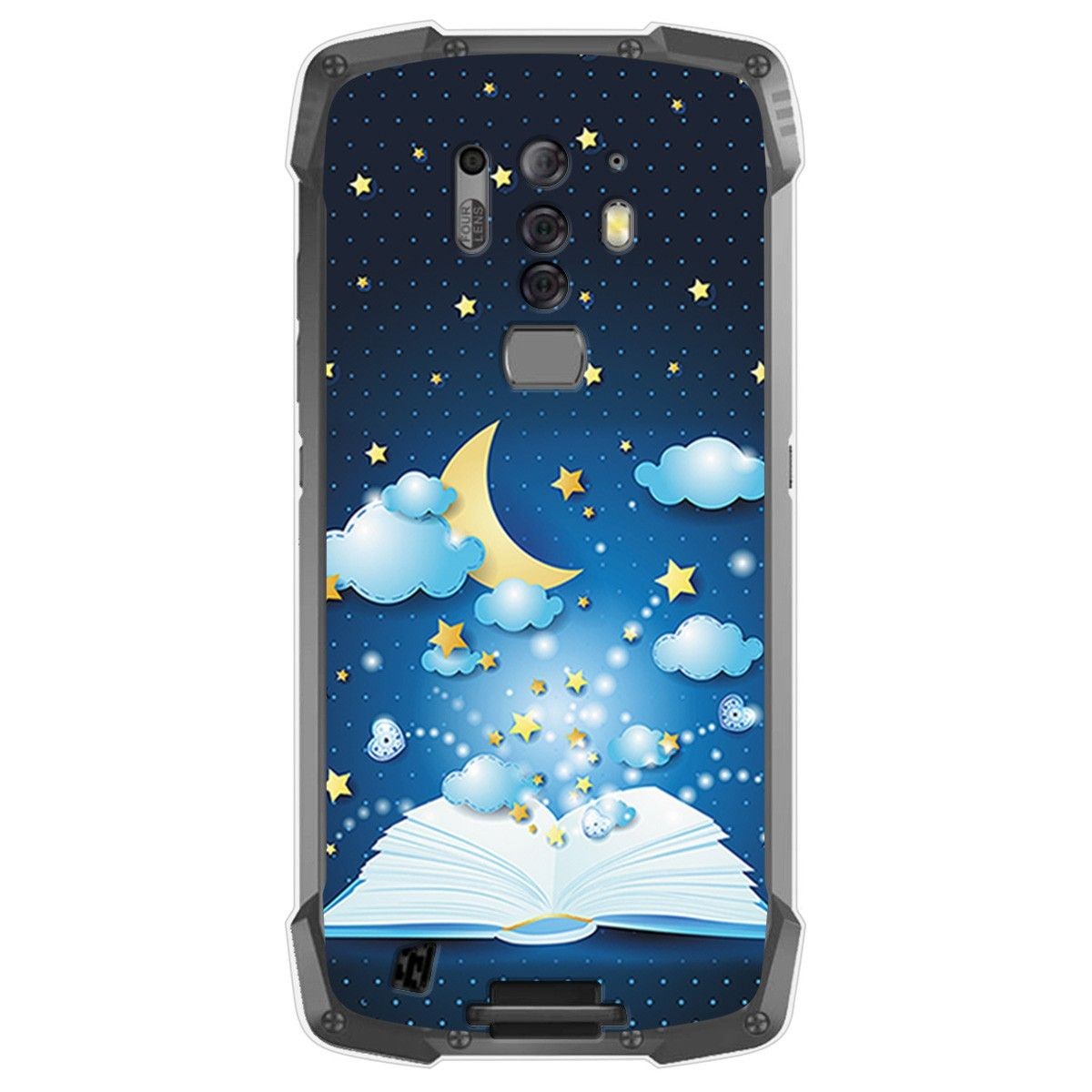 Funda Gel Tpu para Blackview BV6900 / BV6900 Pro diseño Libro Cuentos Dibujos